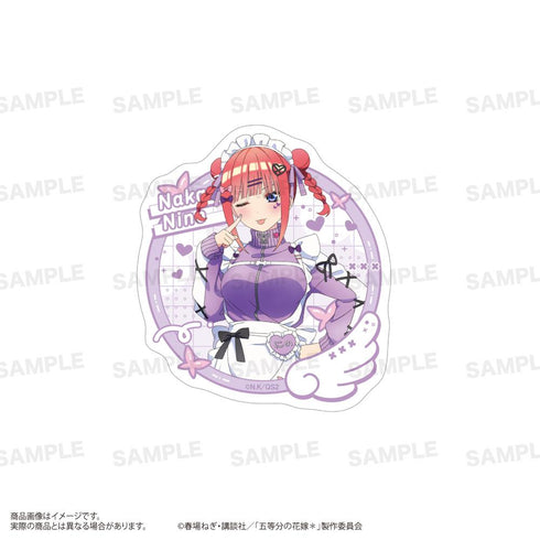 『五等分の花嫁*』ダイカットステッカー ジャージメイドVer. 中野二乃